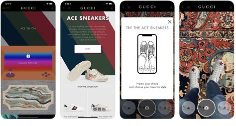 Ora puoi provare le sneaker di Gucci con la realtà aumentata